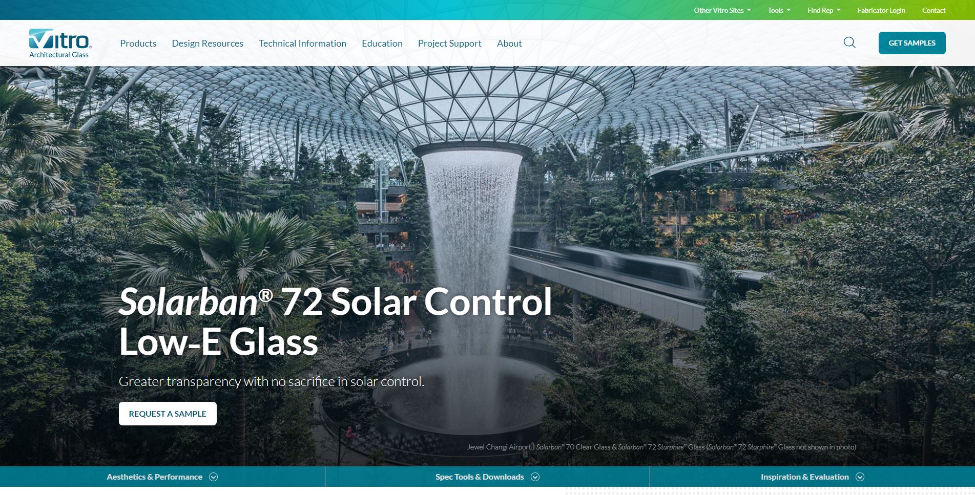 Vitroglazings.com Solarban 72 Product Page