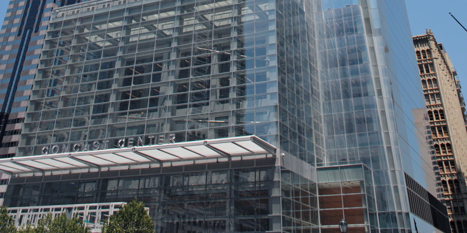 Proyecto Comcast Center Atrium | Vidrio Low e Solarban® 60 y Vidrios Ultra Claros Starphire® Acuity™