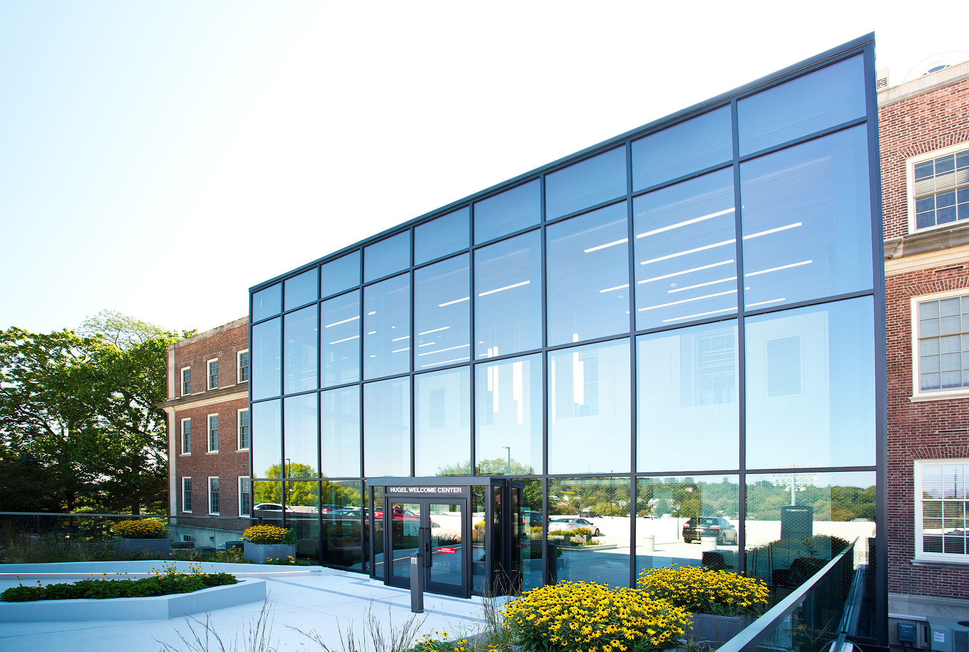 Hugel Welcome Center in Markle Hall on the campus of Lafayette College in Easton, PA